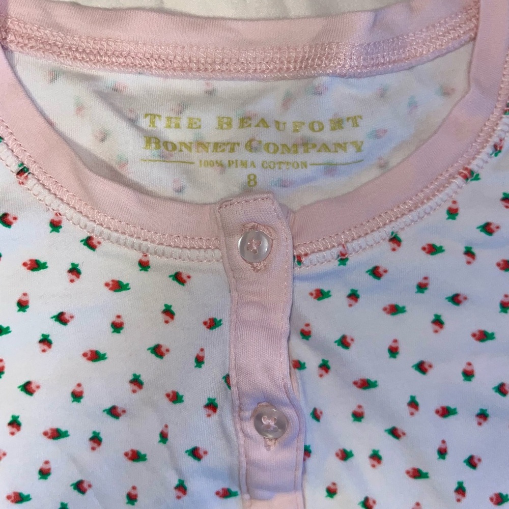 The Beaufort Bonnet Company Port Royal Rosebud Pajama Set